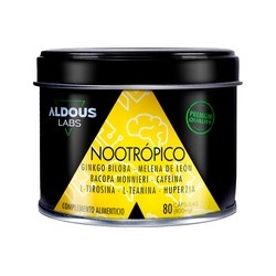 Nootrópico natural con ginkgo biloba, bacopa, tirosina y teanina