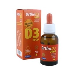 Vitamina Ortho D3 2000Ui 750 gotas