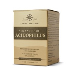 Acidophilus avanzado 40+ probiótico vegano