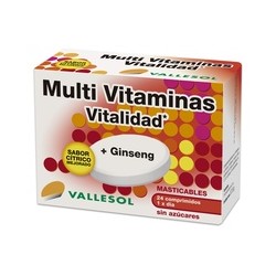 Multi Vitaminas Vitalidad + Ginseng