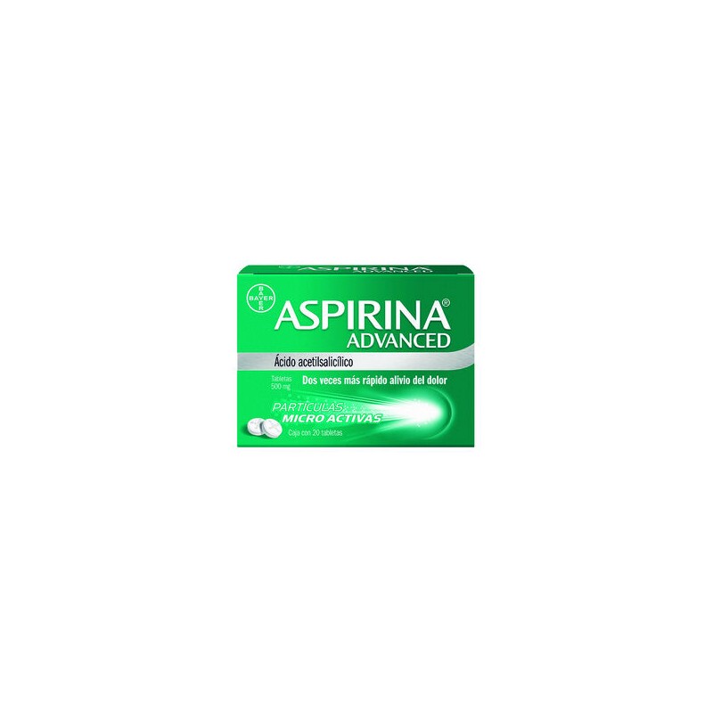 Aspirina Advanced 500Mg 20 Tabs