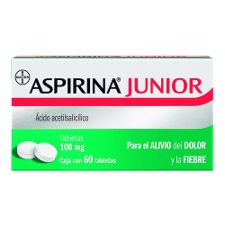 Aspirina Junior 100mg 60 tabs