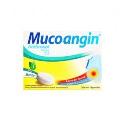 Mucoangin Menta 18 Past