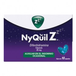 NYQUILZ 25MG 10 CAPS