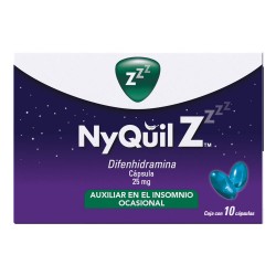 NYQUILZ 25MG 10 CAPS