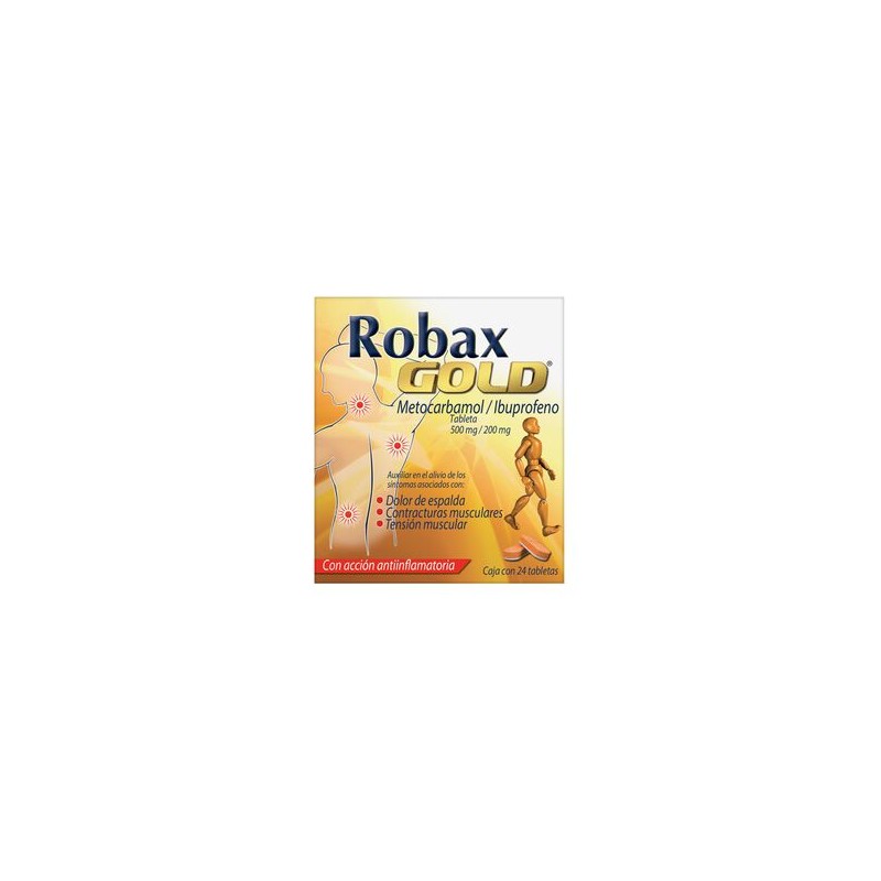 Robax Gold 500Mg/200Mg 24 Tabs