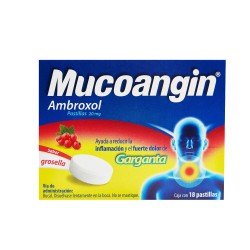 Mucoangin 20mg 10 past