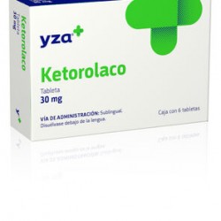 Yza Ketorolaco Sublingual 30Mg 6 Tabs