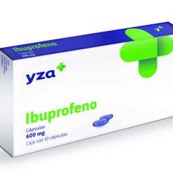 Yza Ibuprofeno 600Mg 10 Caps