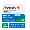 Desenfriol D 24 Tabs alivio rápido