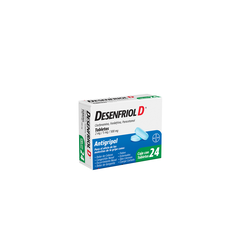 Desenfriol D 24 Tabs alivio rápido