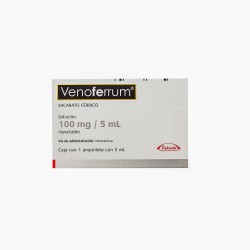 Venoferrum 100Mg 1 Amp X 5Ml