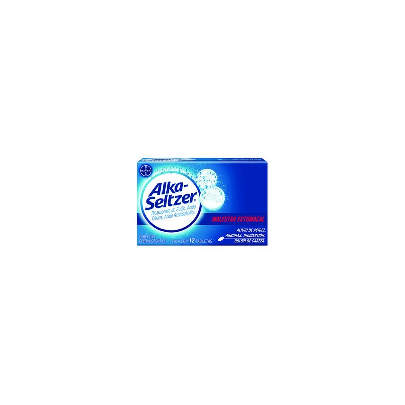 Alka Seltzer 500Mg 12 Tabs