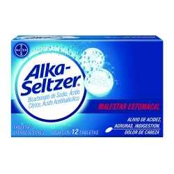 Alka Seltzer 500Mg 12 Tabs
