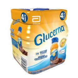 Glucerna 4 Pack Chocolate 237G