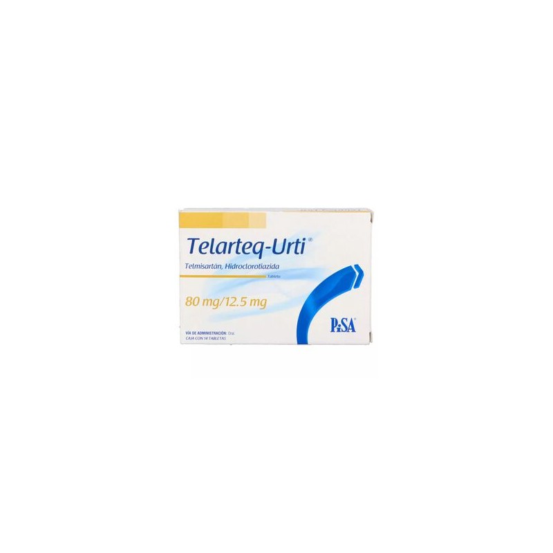 Telarteq Urti 80Mg/12.5Mg 14 Tabs