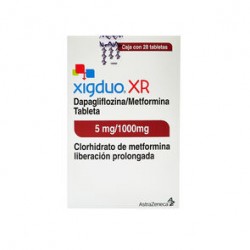 Xigduo Xr 5Mg/1000Mg 28 Tabs