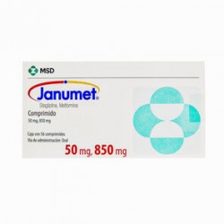 Janumet 50Mg/850Mg 56 Comp