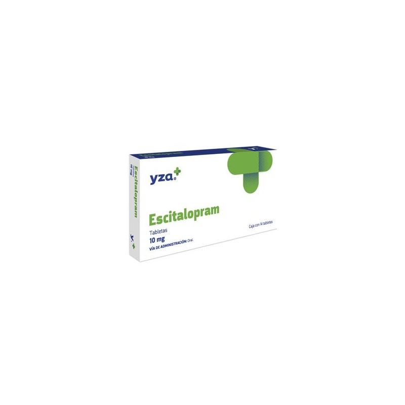 Yza Escitalopram 10Mg 14 Tabs
