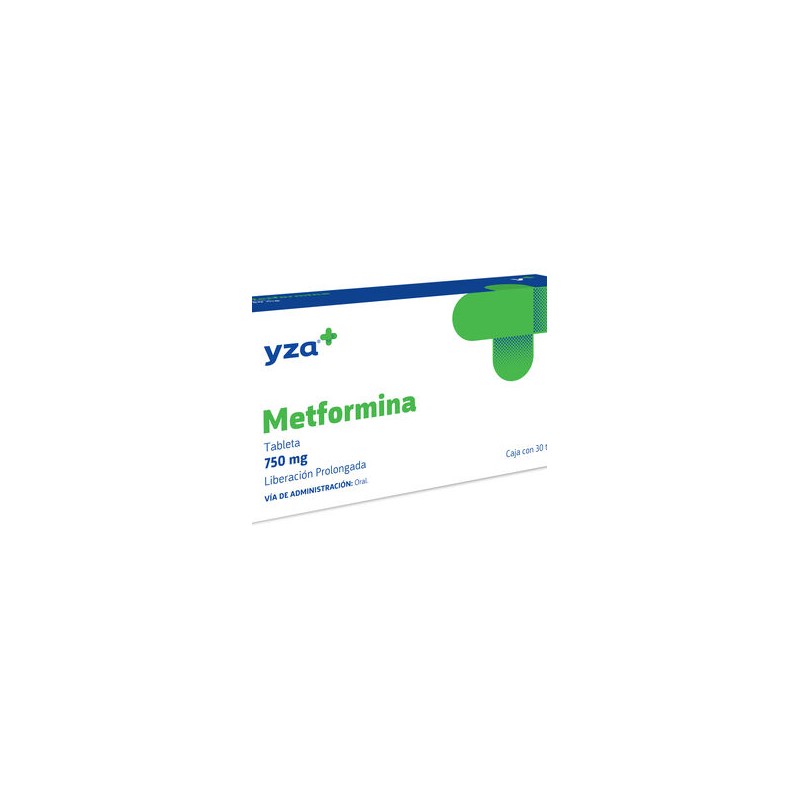 Yza Metformina Lp 750Mg 30 Tabs