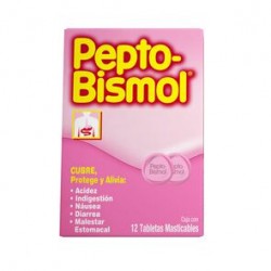 Pepto Bismol 12 Tabs