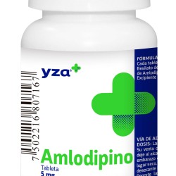 Yza Amlodipino 5Mg 100 Tabs