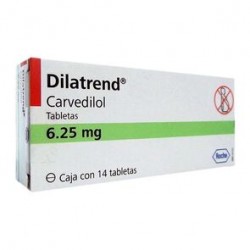 Dilatrend 6.25Mg 14 Tabs