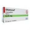Dilatrend 6.25Mg 14 Tabs