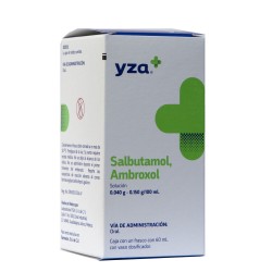 Yza Salbutamol, ambroxol 0.04G/0.15G/100Ml 60Ml