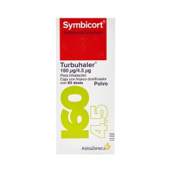 Symbicort Polvo 160Mcg/4.5Mcg 60 Dosis