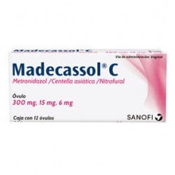 Madecassol C 15Mg 12 Óvulos
