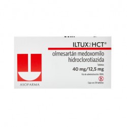 Iltux 2Hct 40Mg/12.5Mg 28 Comp