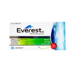 Everest Masticable 5Mg 30 Tabs