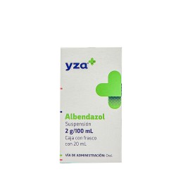 Yza Albendazol Suspensión 2G 20Ml