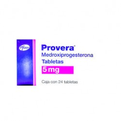 Provera 5Mg 24 Tabs
