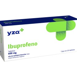 Yza Ibuprofeno 600Mg 20 Tabs
