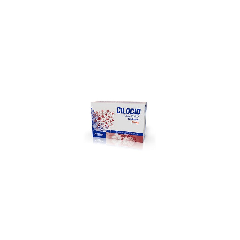 Cilocid Acido Folico 5Mg 20 Tabs