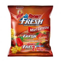 Broncofresh Cereza 66G Caramelo
