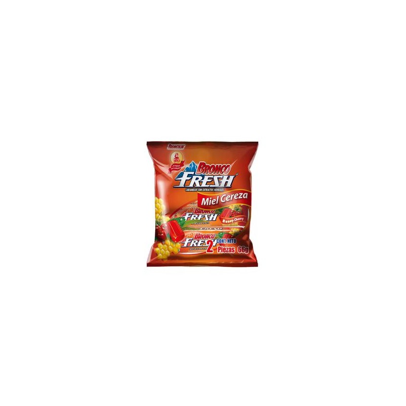 Broncofresh Cereza 66G Caramelo