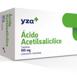 Yza Acido Acetilsalicilico 100Mg 30 Tabs