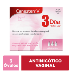 Canesten V 3 Dias 200Mg 3 Óvulos