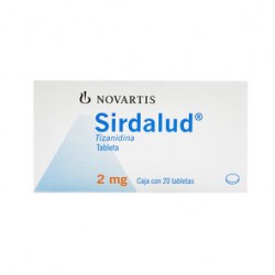 Sirdalud 2Mg 20 Tabs