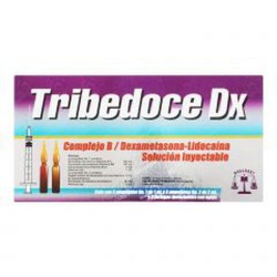 Tribedoce Dx 5Mg/100Mg/100Mg/4Mg/3 3 Amp