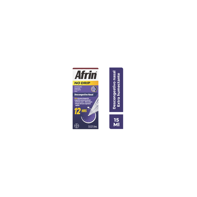 Afrin No-Drip Extra Humectante 15Ml