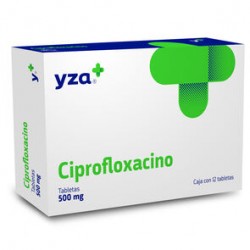 Yza Ciprofloxacino 500Mg 12 Tabs