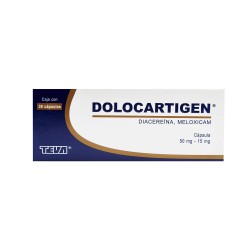 Dolocartigen 50Mg/15Mg 30 Caps