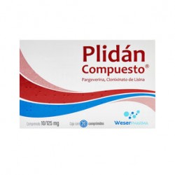 Plidan 10mg/125mg 20 gra