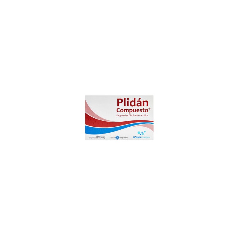 Plidan 10mg/125mg 20 gra