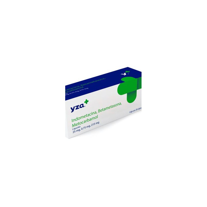 Yza Betametasona, Indometacina 25Mg/0.75Mg/215Mg 2...