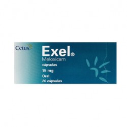 Exel 15Mg 20 Caps